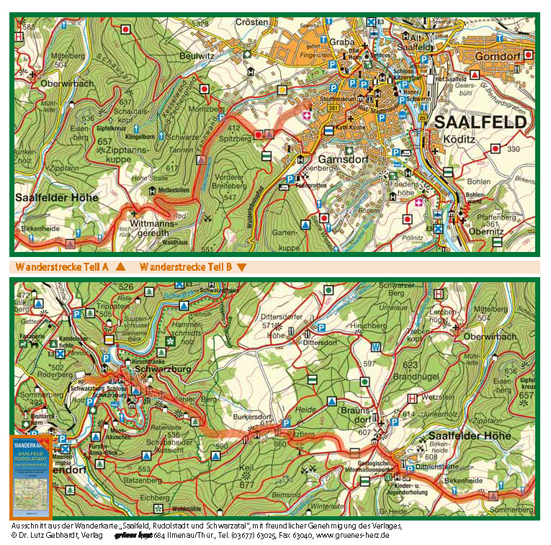 Tour 5 - Saalfeld - Schwarzburg